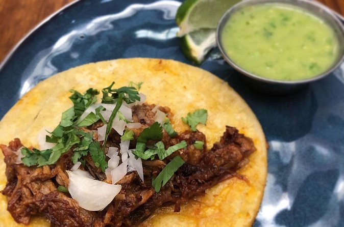 New Mexican Flavors Food Tour of the Santa Fe Plaza - The Roundhouse: an unusual final landmark