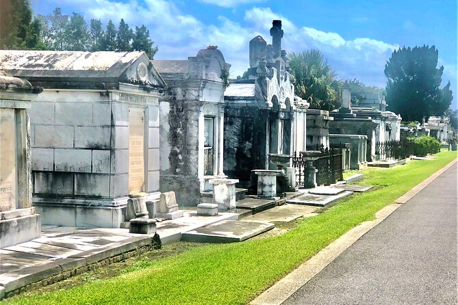 New Orleans Cemetery Walking Tour - The Hurricane Katrina Memorial and the old potter’s field