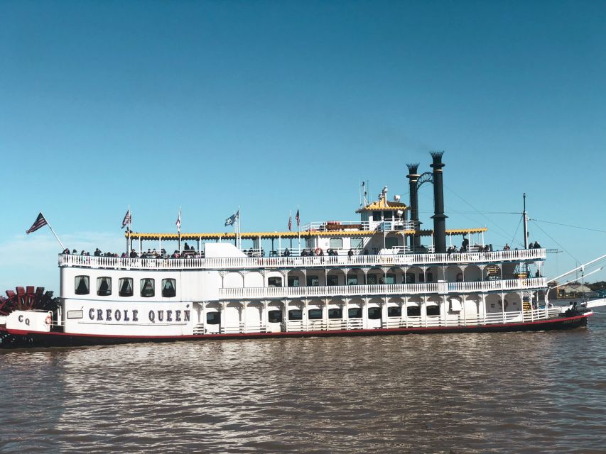 New Orleans: Creole Queen History Cruise with Optional Lunch - A Mississippi River cruise with a reason for going