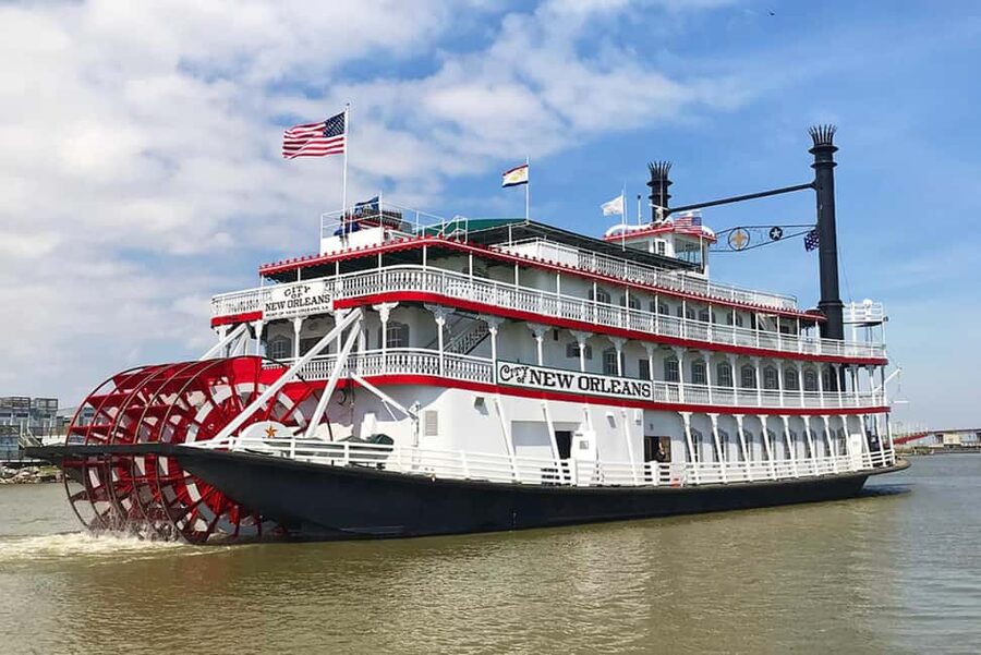 New Orleans: Daytime Steamboat Jazz Cruise + Optional Lunch - A New Orleans cruise with music at its center