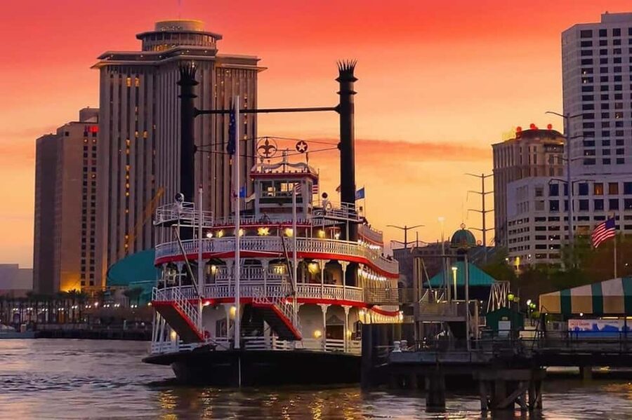 New Orleans: Evening Steamboat Jazz Cruise + Optional Dinner - Boarding at 6pm near the French Quarter