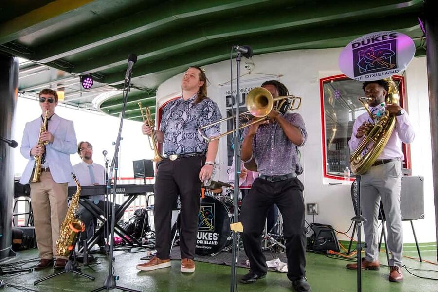 New Orleans: Evening Steamboat Jazz Cruise + Optional Dinner - Music by the Dukes of Dixieland