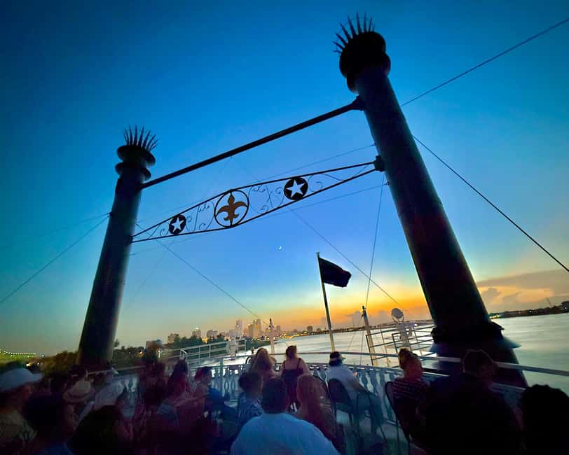 New Orleans: Evening Steamboat Jazz Cruise + Optional Dinner - Captain’s narration and New Orleans stories