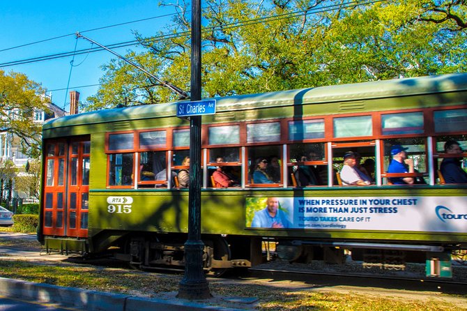 New Orleans Small-Group City Tour by Van - Garden District homes and oak-lined streets