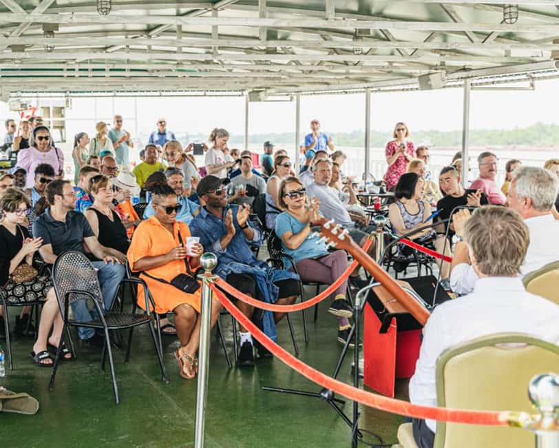 New Orleans: Sunday Steamboat Jazz Cruise + Optional Brunch - Choosing the Creole brunch option