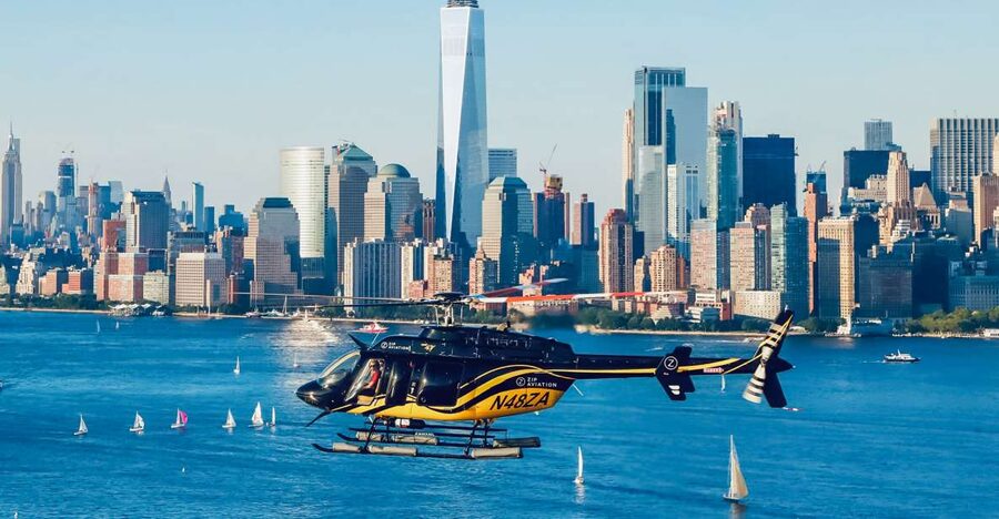 New York City: Manhattan Helicopter Tour - Governor’s Island, Ellis Island, and Lady Liberty
