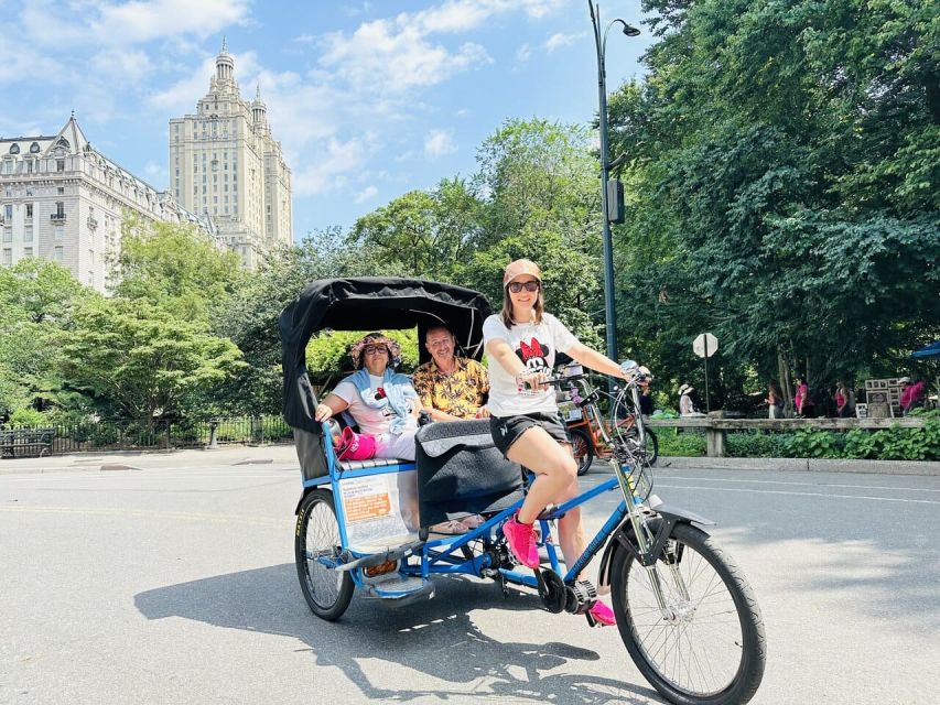 New York City: Private Central Park Pedicab Tour - Bow Bridge and the Central Park Lake