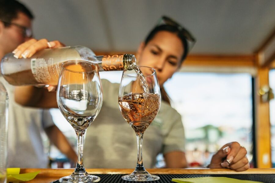New York City: Sunset Yacht Cruise - Governor’s Island, Ellis Island, and Lady Liberty