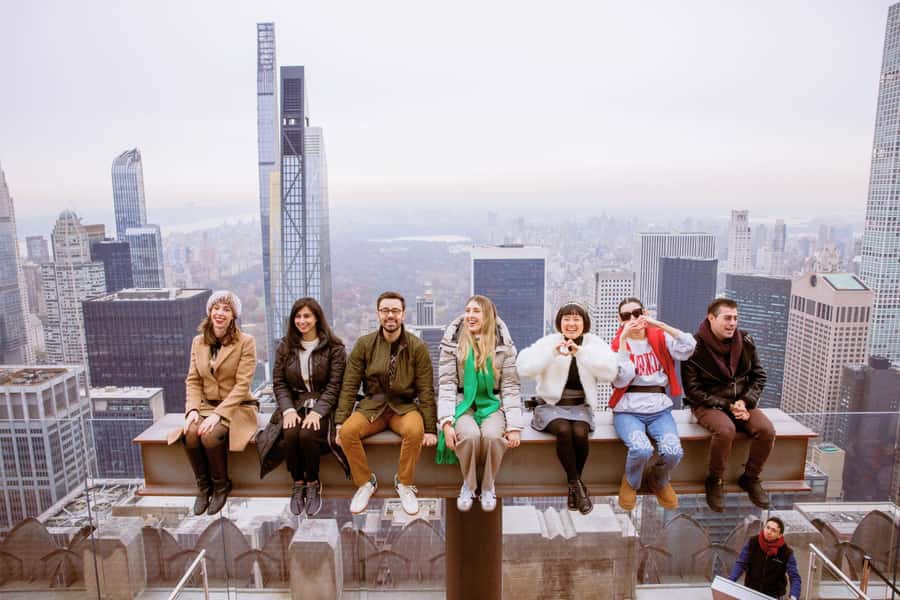 New York City: Top of the Rock Observation Deck Ticket - Three levels of views, with the best angles outside