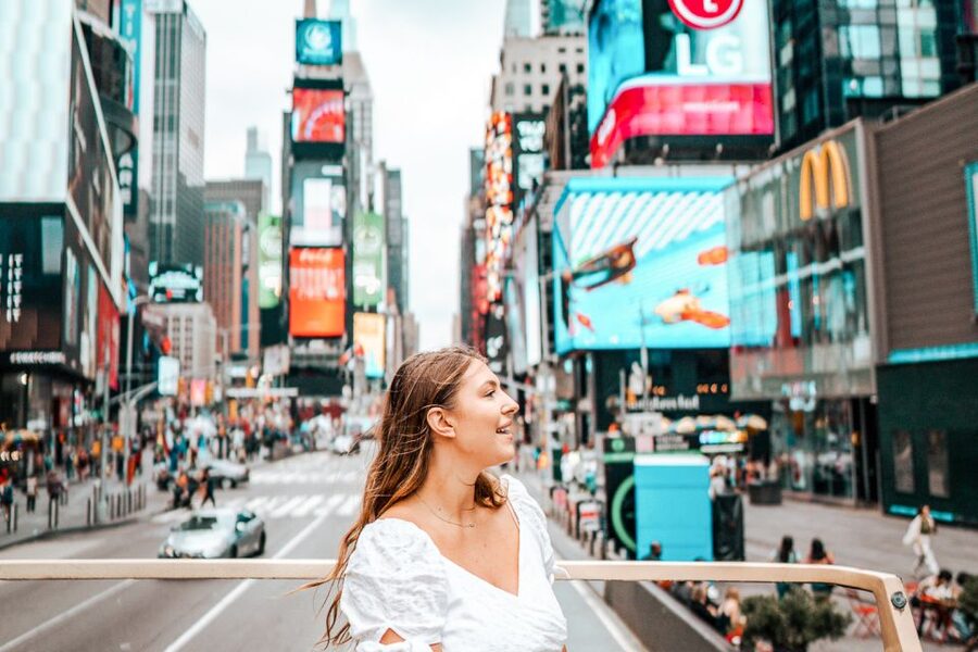New York: Hop-on Hop-off Sightseeing Tour by Open-top Bus - Downtown Loop: Wall Street, Battery Park, and the harbor