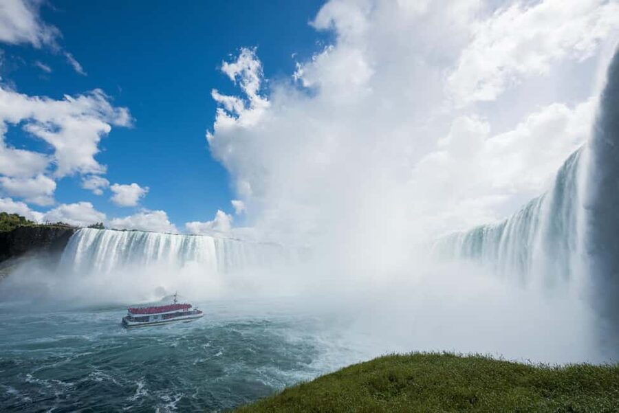 Niagara Falls, Canada: First Boat Cruise & Behind Falls Tour - The real advantage is being first at Niagara City Cruises
