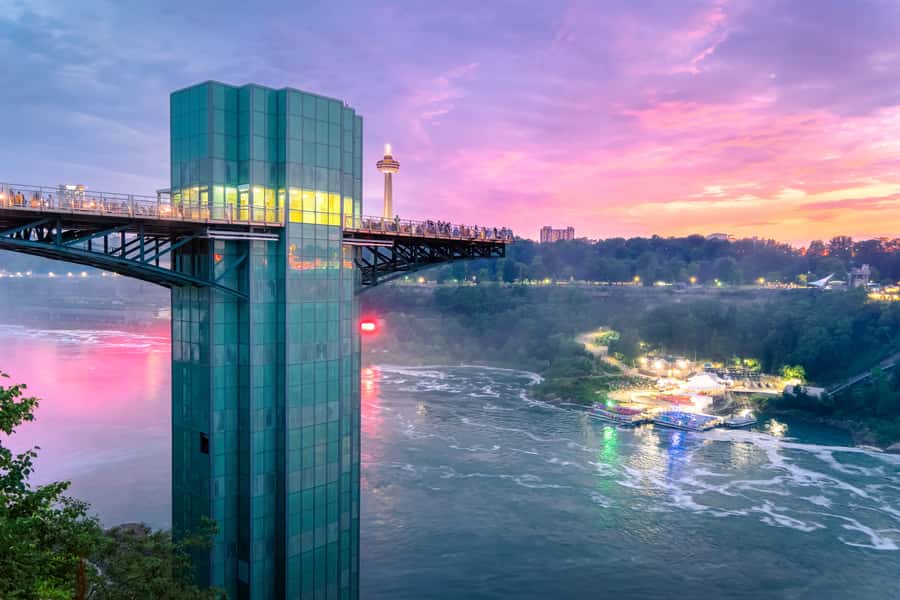 Niagara Falls: Canadian and American Deluxe Day Tour - Skylon Tower gives you the big picture
