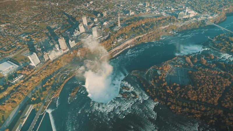 Niagara Falls, ON: Helicopter Ride with Boat & Skylon Lunch - Small details that improve the day