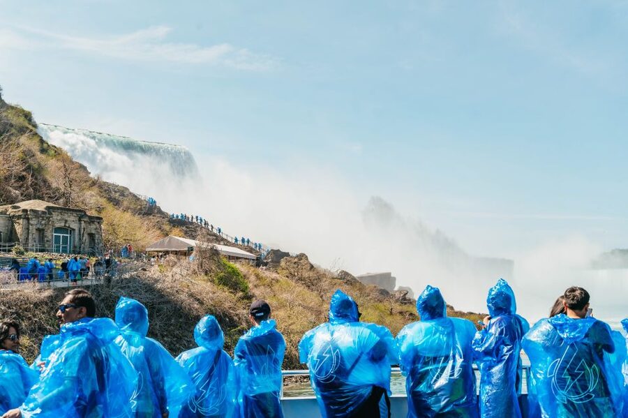 Niagara Falls, USA: American Tour & Maid of The Mist - Goat Island and Luna Island