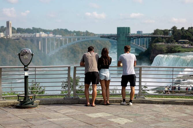 Niagara Falls USA: Maid of the Mist & Cave Adventure - The Observation Tower and the three-falls view