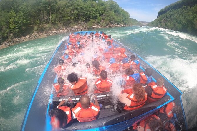 Niagara Falls USA, Open-Top (Wet) Jet Boat Tour - Who will enjoy this most