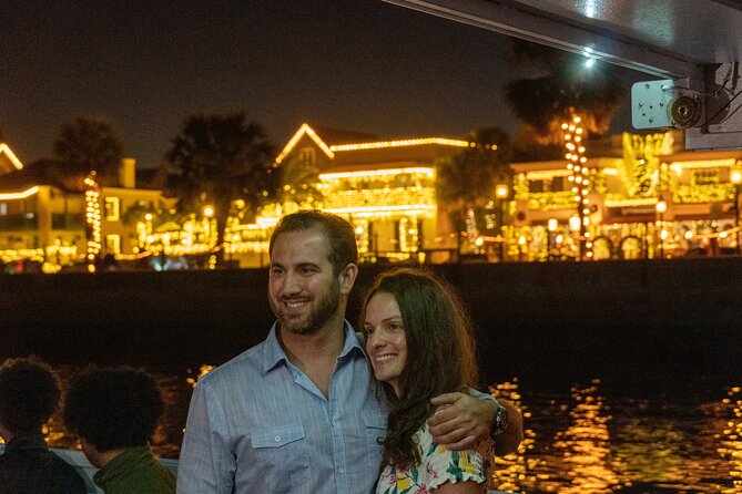 Nights of Lights Boat Cruise - Bridge of Lions: the first big photo view