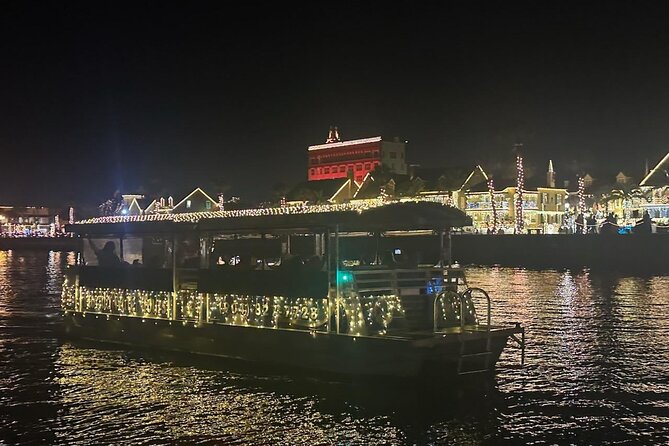 Nights of Lights Boat Cruise - St. Augustine Lighthouse from the water