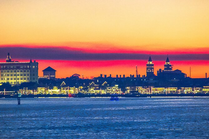 Nights of Lights Boat Cruise - Castillo de San Marcos from the bay