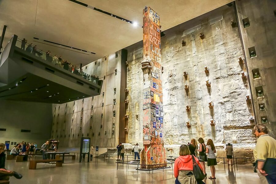 NYC: 9/11 Memorial & Museum Timed-Entry Ticket - Foundation Hall and the last column