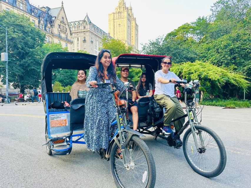 NYC: Central Park Celebrity Homes & Film Spots Pedicab Tour - The guides make the difference
