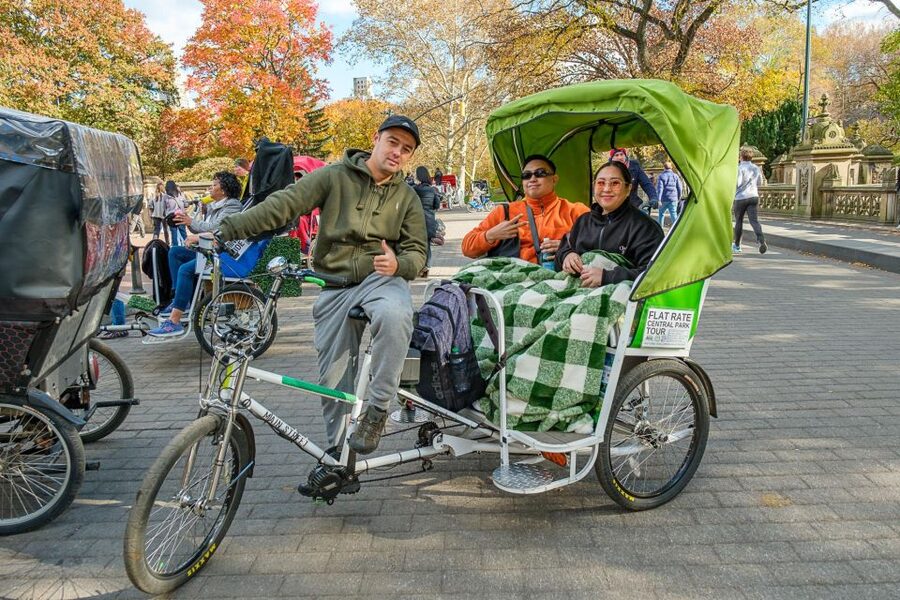NYC: Central Park Guided Pedicab Tour - Bethesda Fountain and Terrace: the tour’s visual center