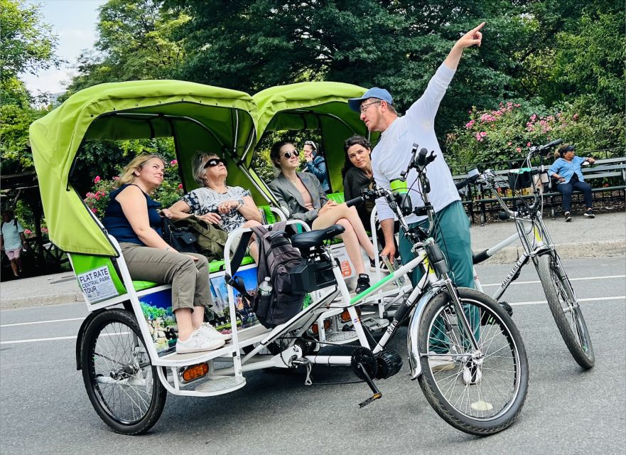 NYC: Central Park Guided Pedicab Tour - From Gapstow Bridge to Wollman Rink