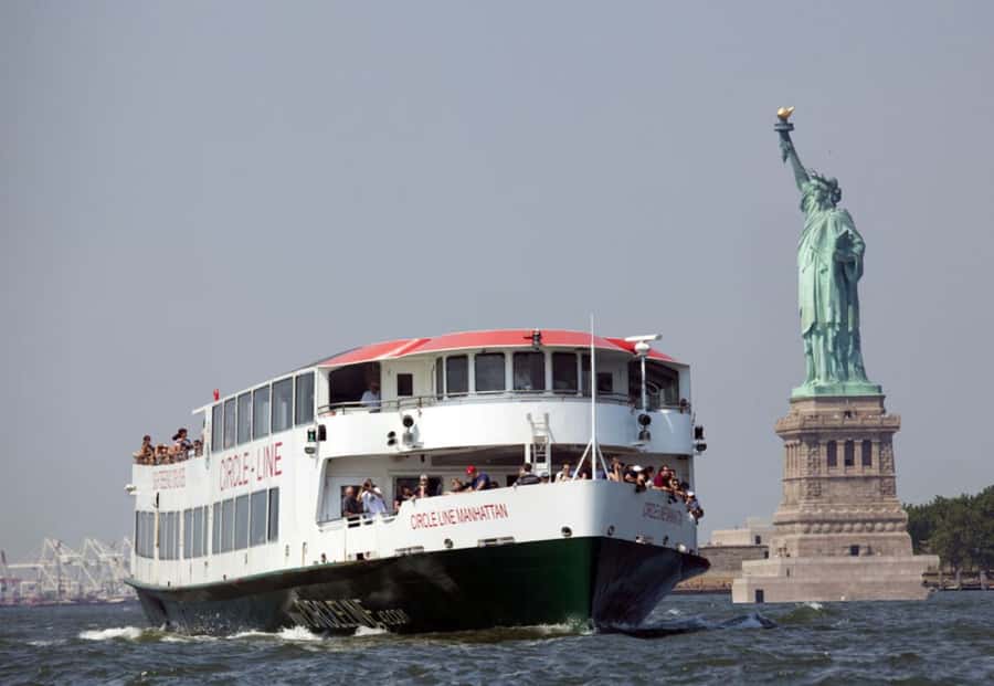 NYC: Circle Line 1-Hr Statue of Liberty Skip-The-Line Cruise - The Statue of Liberty at close range