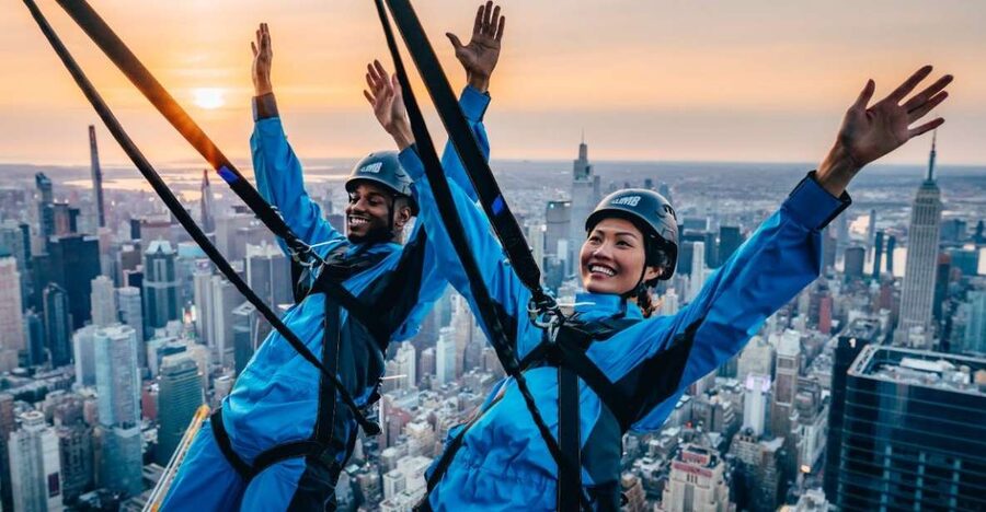 NYC: City Climb Skyscraping Experience Ticket - Edge Observation Deck after the climb