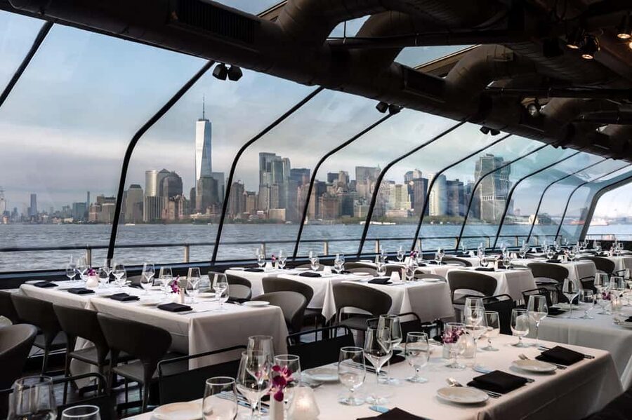 NYC: City Cruises Luxury Brunch, Lunch or Dinner Cruise - What this New York harbor cruise actually feels like