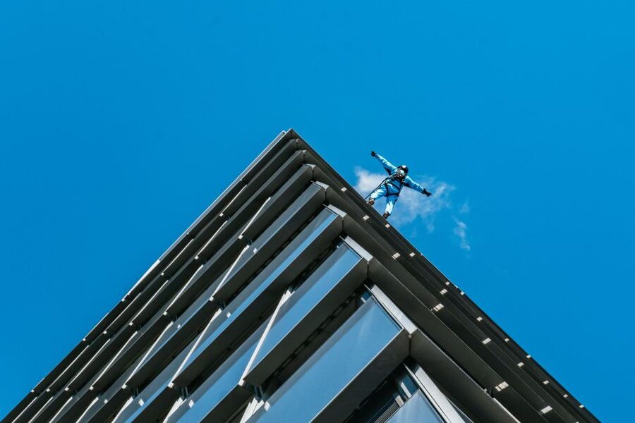 NYC: Edge Observation Deck Admission Ticket - The outdoor sky deck and angled glass walls
