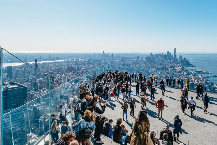 NYC: Edge Observation Deck Admission Ticket - Champagne, cocktails, and time at the top