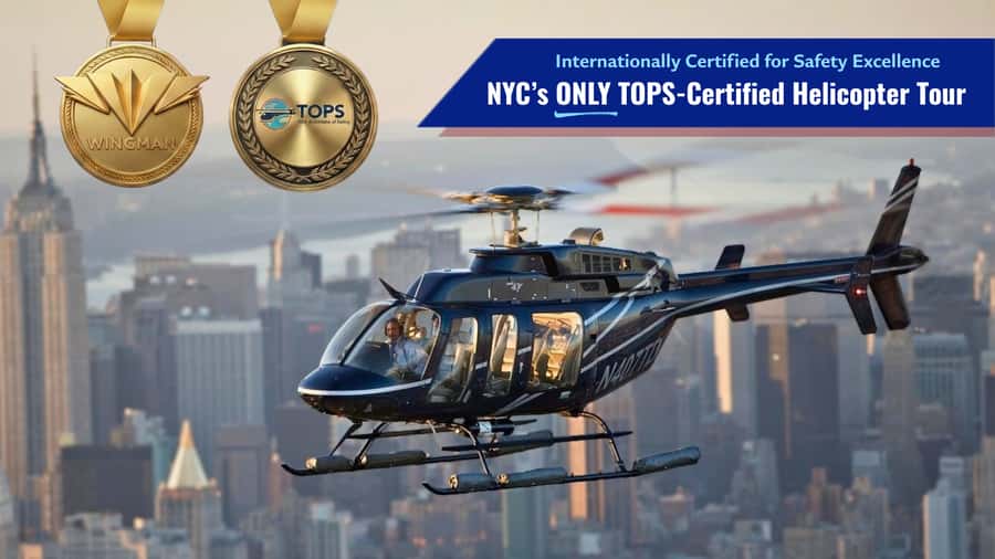 NYC: Manhattan Sightseeing Helicopter Tour - Hudson River, New York Harbor, and the Statue of Liberty