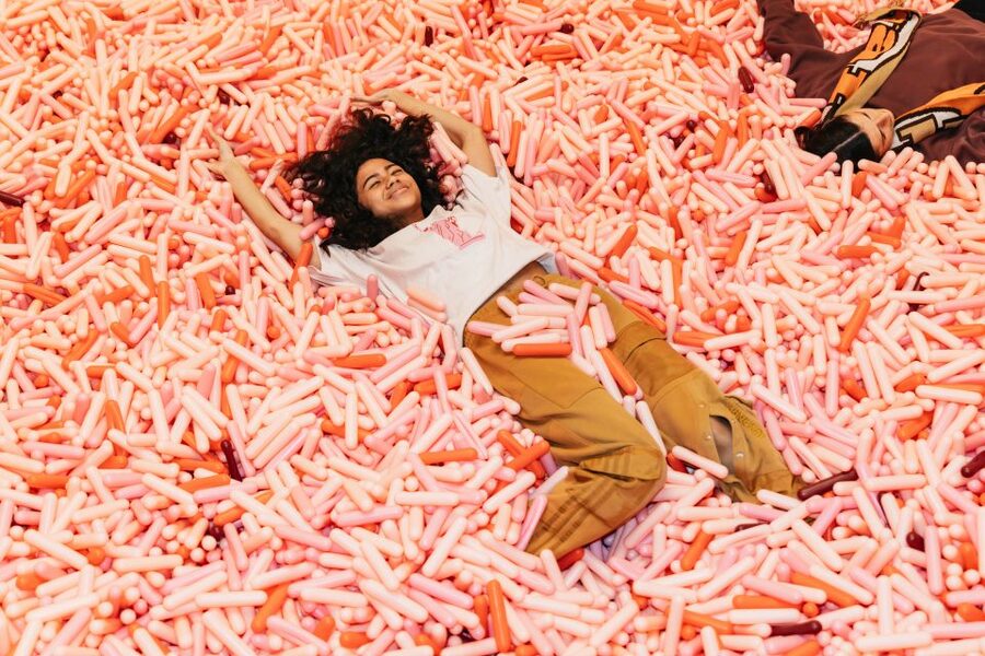 NYC: Museum of Ice Cream Entry Ticket - The pink subway and the museum’s New York spirit