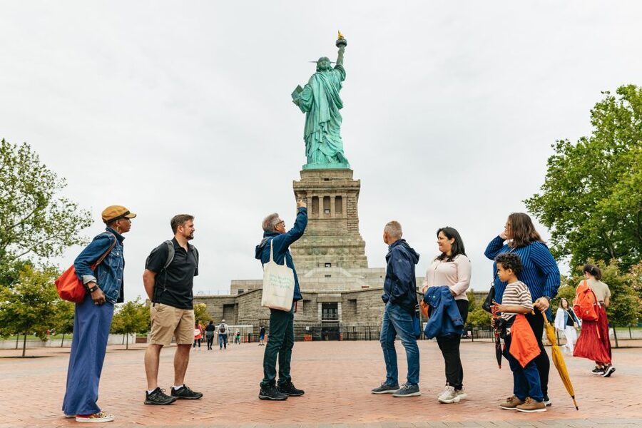 NYC: Statue of Liberty and Ellis Island Guided Tour - Returning through Battery Park City