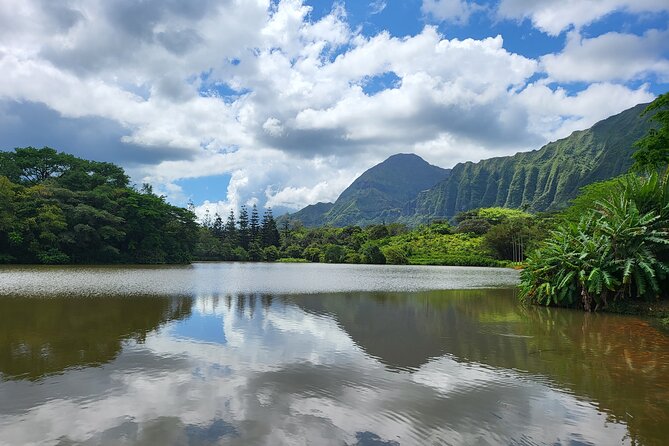 Oahu Fun Circle Island Tour With Pickup - Kahuku lunch and North Shore surf