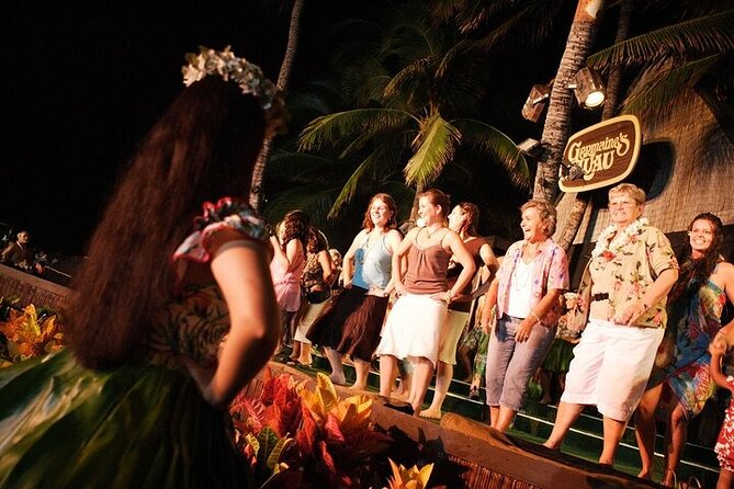 Oahu: Germaine's Luau - A beach sunset sets the mood at Germaine’s Luau