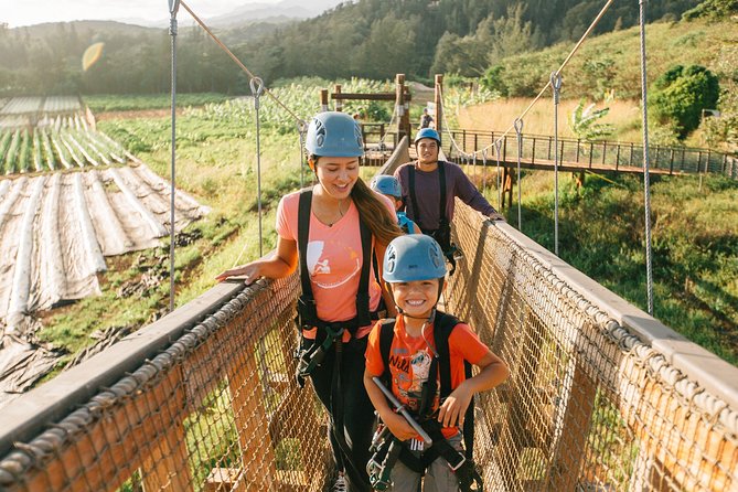 Oahu's North Shore: 8-Line Zipline Adventure - The ATV ride up the mountain