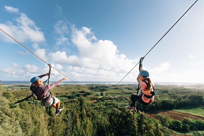 Oahu's North Shore: 8-Line Zipline Adventure - Best for families, first-timers, and active couples