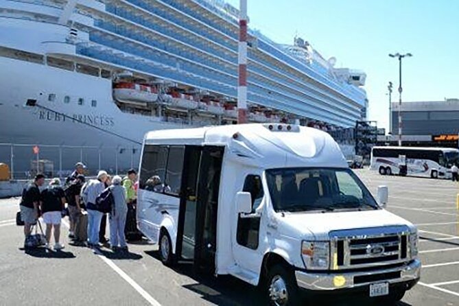 One-Way Transfer: Pier 91 to Airport - The ride from Pier 91 to SeaTac