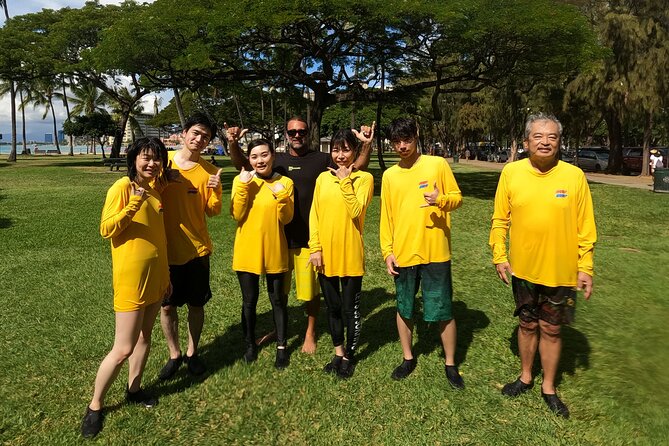 Open Group Surfing Lesson in Waikiki, Hawaii - Small groups make the biggest difference