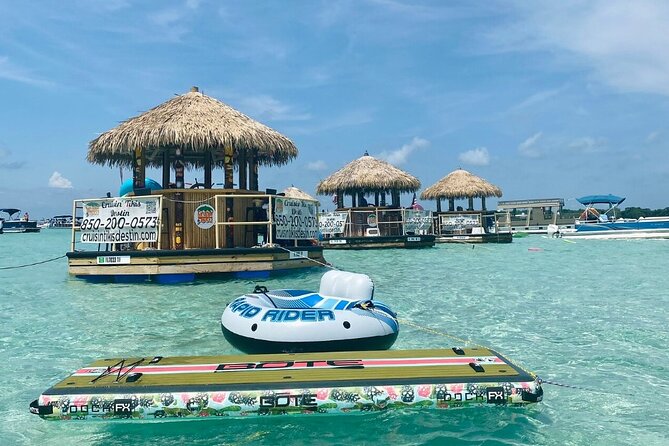 Original Cruisin' Tikis 3hr Crab Island Sandbar Adventure - Key points to know before booking