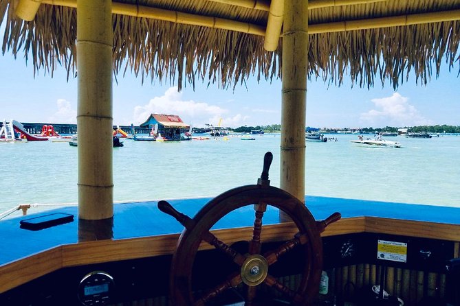 Original Cruisin' Tikis 3hr Crab Island Sandbar Adventure - Captains make the difference