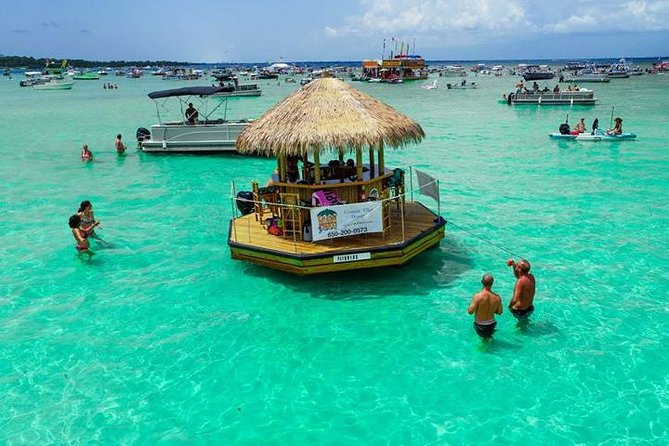 Original Cruisin' Tikis 3hr Crab Island Sandbar Adventure - Weather, timing, and the nonrefundable rule