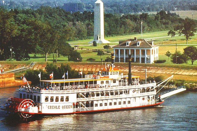 Paddlewheeler Creole Queen Historic Mississippi River Cruise - The Mississippi River narration and city views