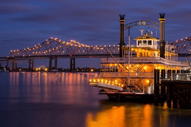 Paddlewheeler Creole Queen Jazz Dinner Cruise in New Orleans - Boarding at 1 Poydras Street