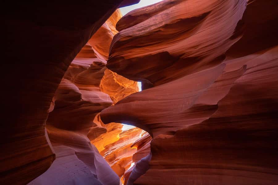 Page: Lower Antelope Canyon Walking Tour with Navajo Guide - Descending five flights into the sandstone