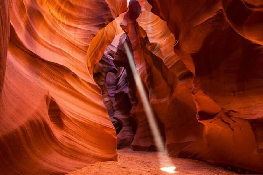 Page: Upper Antelope Canyon Walking Tour with Local Guide - From TSE Bighanilini Tours to the canyon entrance