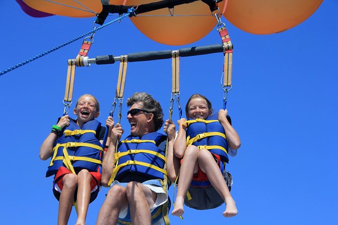 Parasailing Adventure in South Padre Island - Spotting dolphins, osprey, and pelicans