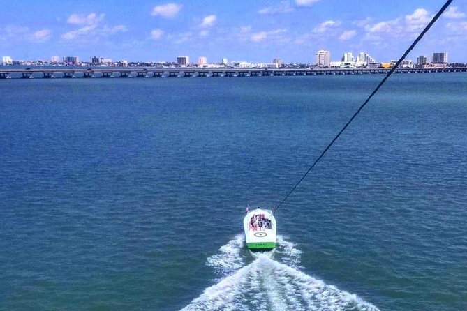 Parasailing Adventure in South Padre Island - Going up 600 feet above the island